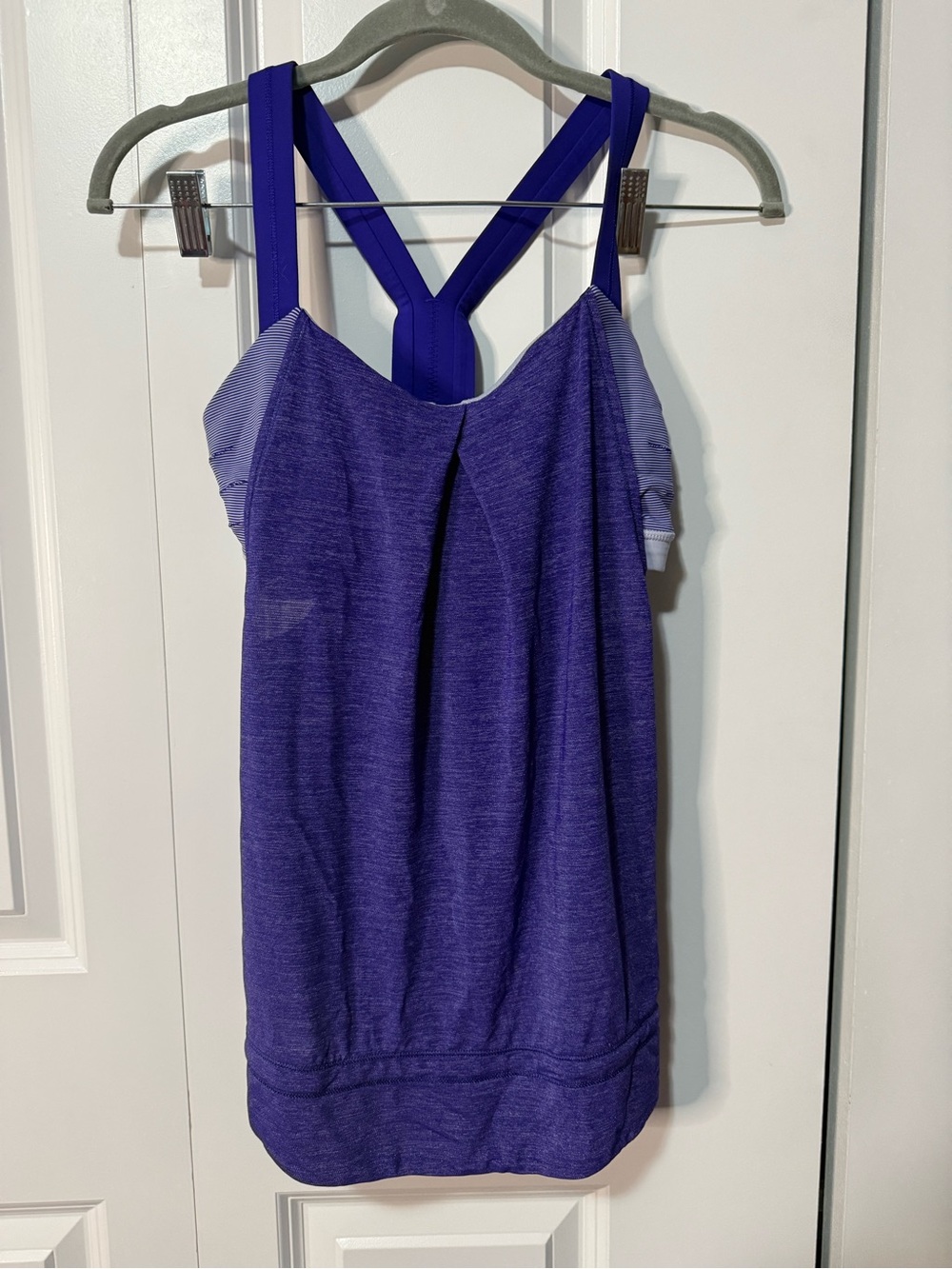 lululemon athletica Vintage Purple Layered Strappy Tank - size 4